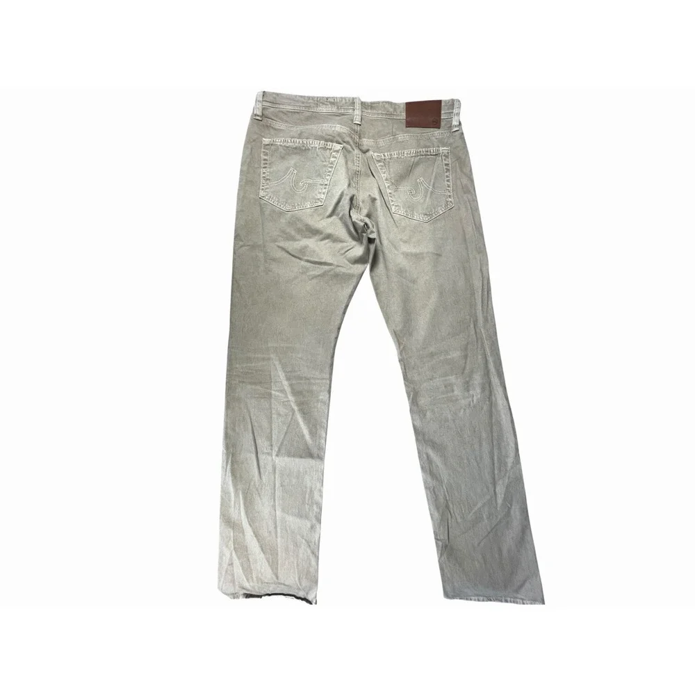 Ag Adriano Goldschmied Mens Beige Denim,‎ Size 35/34